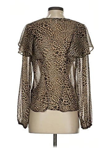 Topshop Long Sleeve Blouse (view 2)