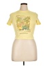 Missguided Yellow Short Sleeve T-Shirt Size XL - photo 1