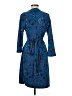 Remade Paisley Blue Cocktail Dress Size M - photo 2