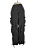 Happily Grey 100% Cotton Black Cargo Pants Size S - photo 1