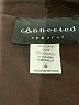 Connected Apparel 100% Polyester Hearts Brown Casual Dress Size 6 - photo 7