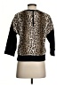 Milly Animal Print Black Pullover Sweater Size P (petite) - photo 2
