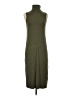 Splendid Solid Green Casual Dress Size S - photo 1