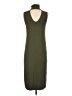 Splendid Solid Green Casual Dress Size S - photo 2
