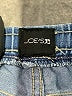 Joe's Jeans Solid Blue Denim Shorts Size XL - photo 3