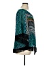Chenault 100% Polyester Teal Poncho Size 1X - photo 4