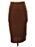 Lularoe Chevron-herringbone Brown Formal Skirt Size S - photo 1