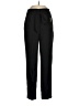 Express 100% Polyester Solid Black Casual Pants Size 6 - photo 1
