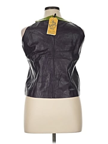 Leather Cult Sleeveless Top (view 2)
