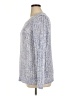 Talbots Outlet 100% Cotton Metallic Blue Pullover Sweater Size XL - photo 5