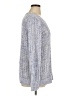 Talbots Outlet 100% Cotton Metallic Blue Pullover Sweater Size XL - photo 4