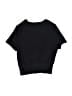 Yogalicious Black Short Sleeve Turtleneck Size 7 - 8 - photo 2