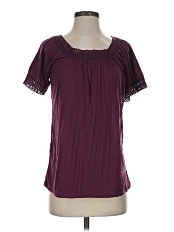 Jason Maxwell Short Sleeve Blouse (view 1)