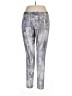 Soft Surroundings Print Silver Active Pants Size L - photo 1