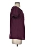 Jason Maxwell 100% Polyester Burgundy Short Sleeve Blouse Size S - photo 4