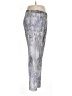 Soft Surroundings Print Silver Active Pants Size L - photo 4