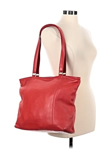 Coach Leather Tote (view 2)