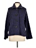 Coldwater Creek Houndstooth Blue Coat Size L (petite) - photo 1