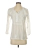 Madison Ivory Long Sleeve Henley Size XS - photo 1