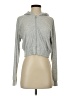 Gilly Hicks Silver Zip Up Hoodie Size S - photo 1