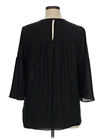 Ava & Viv 3/4 Sleeve Blouse (view 2)
