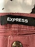 Express Hearts Burgundy Shorts Size 8 - photo 3