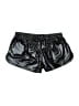 Assorted Brands Metallic Silver Faux Leather Shorts Size L - photo 1