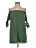 Lulus 100% Cotton Green Sleeveless Blouse Size S - photo 1