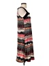 Soft Works Graphic Gray Casual Dress Size S (estimated) - photo 4