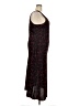Gap 100% Polyester Animal Print Black Cocktail Dress Size XXL - photo 4