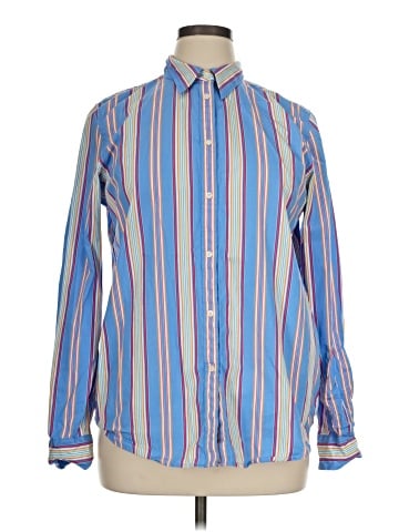 Lauren by Ralph Lauren Long Sleeve Button-Down Shirt (view 1)