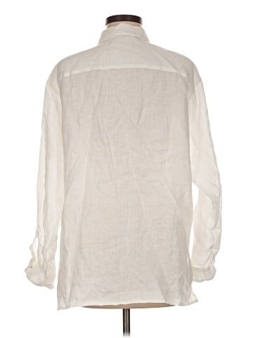 Magaschoni Long Sleeve Button-Down Shirt (view 2)