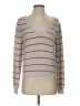 Gentle Fawn 100% Polyester Stripes Silver Pullover Sweater Size S - photo 1