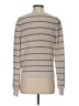 Gentle Fawn 100% Polyester Stripes Silver Pullover Sweater Size S - photo 2