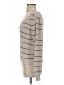 Gentle Fawn 100% Polyester Stripes Silver Pullover Sweater Size S - photo 5