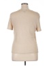 Carole Little Tan Short Sleeve Top Size XL - photo 2