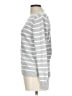 Tommy Hilfiger 100% Pima Cotton Stripes Silver Pullover Sweater Size L - photo 5