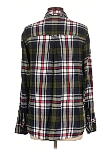 American Eagle Outfitters Long Sleeve Button-Down Shirt (view 2)