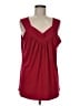 Perseption Concept Red Sleeveless Blouse One size - photo 1