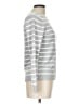 Tommy Hilfiger 100% Pima Cotton Stripes Silver Pullover Sweater Size L - photo 4