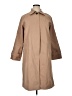 Fashion 100% Polyester Tan Trenchcoat Size XL - photo 1