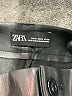 Zara 100% Polyurethane Black Faux Leather Pants Size M - photo 4