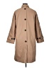 Fashion 100% Polyester Tan Trenchcoat Size XL - photo 2