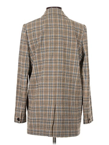 Madewell Caldwell Double-Breasted Blazer in Prejean Plaid (view 2)