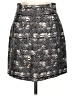J.Crew 100% Polyurethane Animal Print Gray Casual Skirt Size S - photo 1