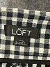 Ann Taylor LOFT Checkered-gingham Silver Casual Pants Size 2 - photo 7