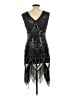 Assorted Brands Black Cocktail Dress Size L - photo 2