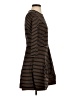 Gap Stripes Brown Casual Dress Size 4 - photo 4