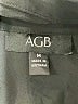 AGB 100% Polyester Black 3/4 Sleeve Blouse Size M - photo 7