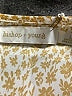 Bishop + Young 100% Polyester Floral Tropical Yellow Tan Casual Dress Size L - photo 4